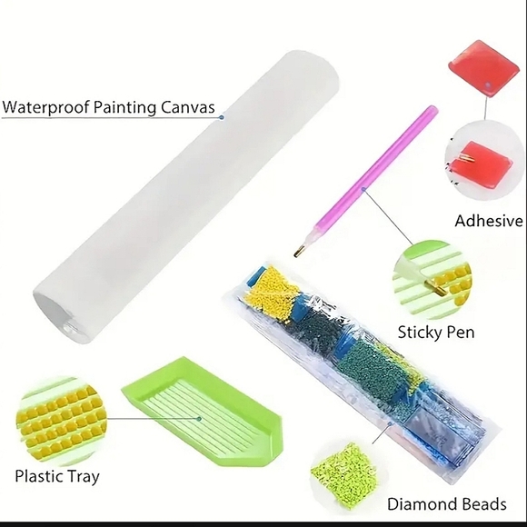 Geisha diamond art - Picture 4 of 8